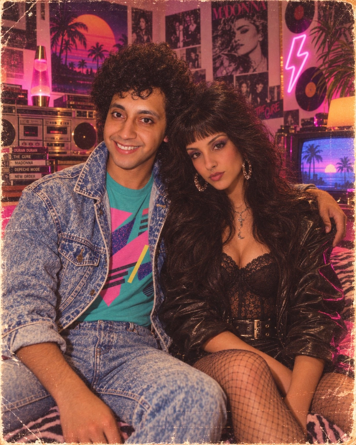 Francisca Aldana y Christopher Alvear